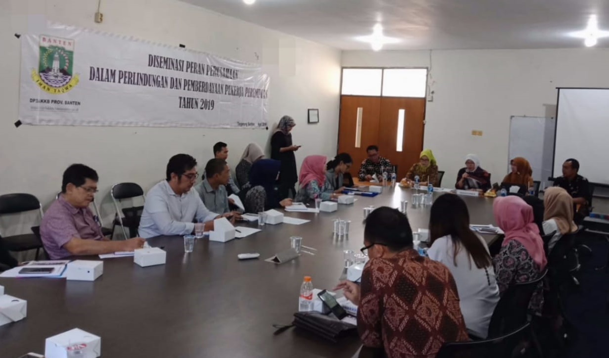 Diseminasi Peran Perusahaan dlm Perlindngan dan Pemberdayaan Pekerja Perempuan, Tangsel Kamis 11 April 2019 #bantenluarbiasa