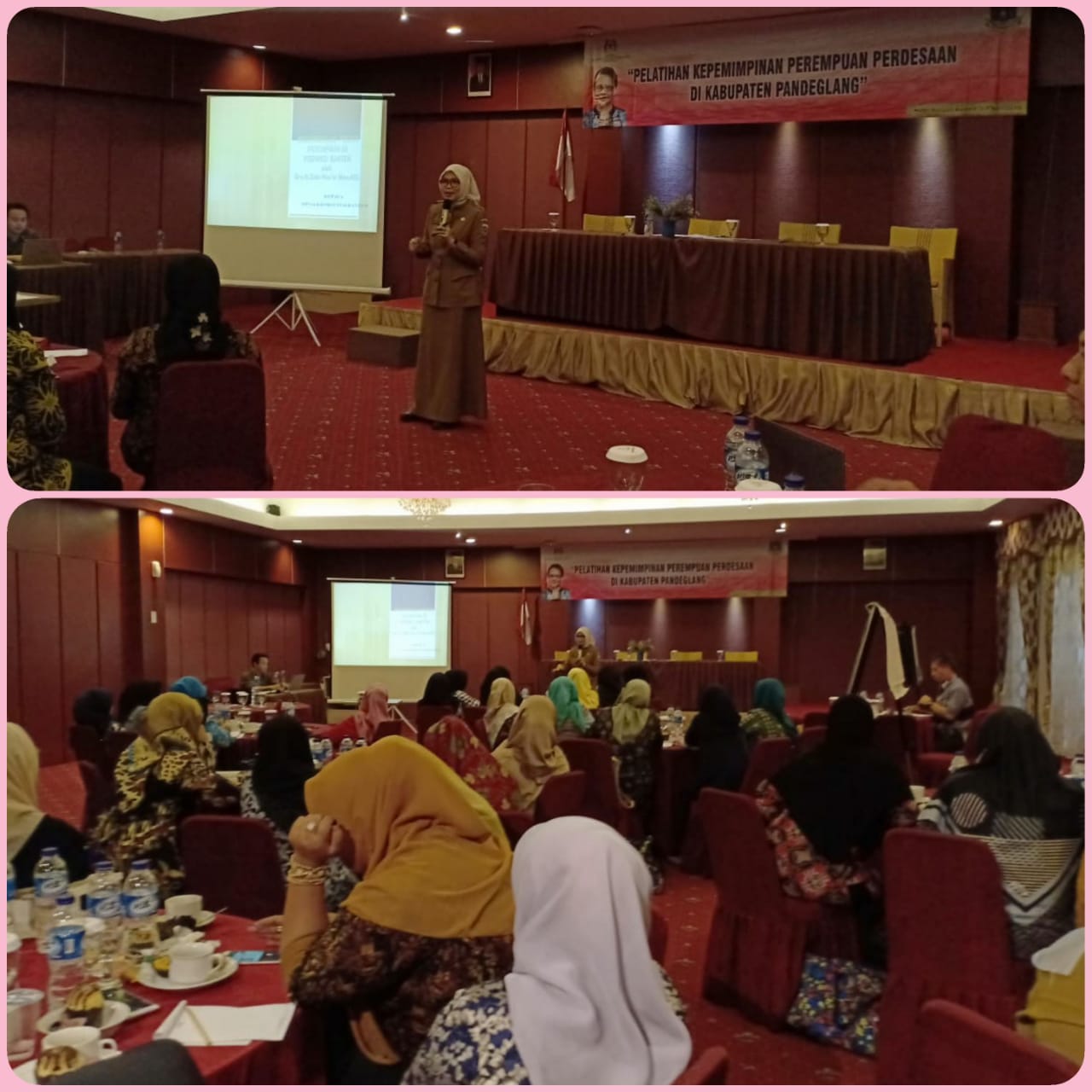 Pelatihan Kepemimpinan Perempuan Perdesaan di Horison Kab Pandeglang