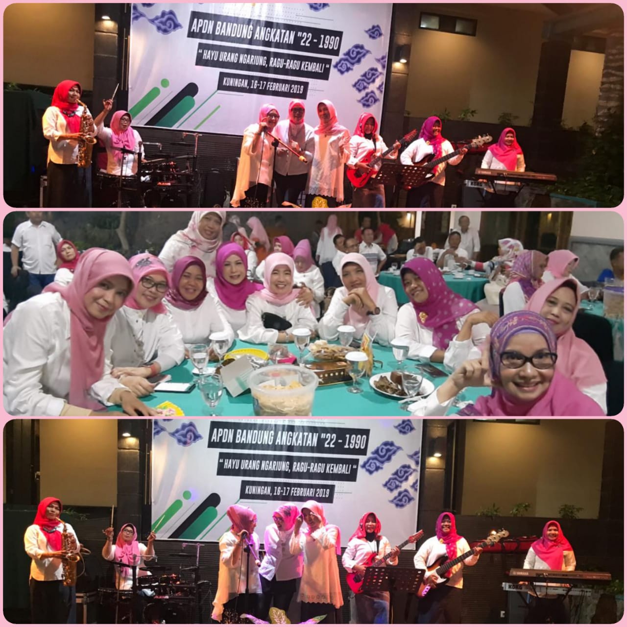 Reuni APDN Bandung angkatan 22 Tahun 1990 di Kuningan Jawa Barat