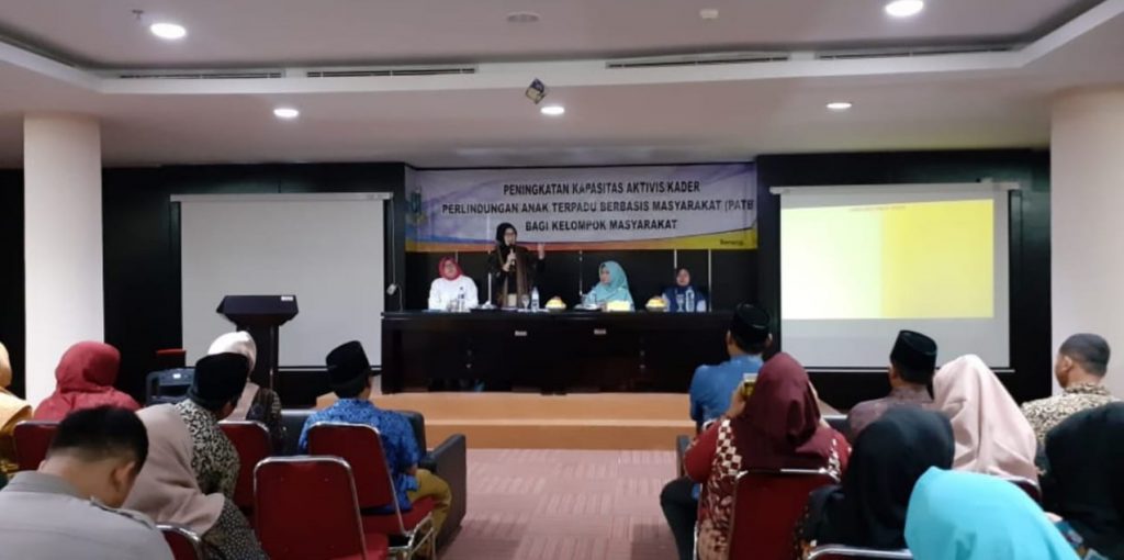 Peningkatan Kapasitas Aktivis/Kader Perlindungan Anak Terpadu Berbasis Masyarakat (PATBM)