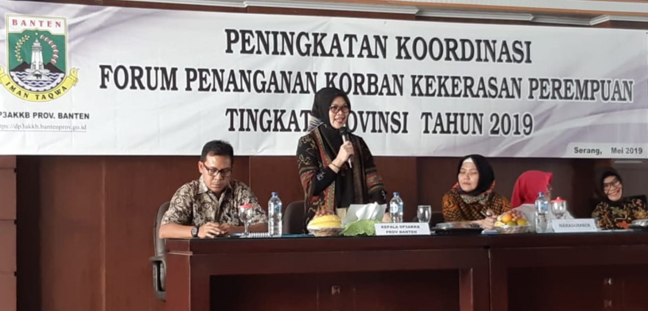 Peningkatan Koordinasi Forum Penanganan Korban Kekerasan Perempuan Tingkat Prov Banten