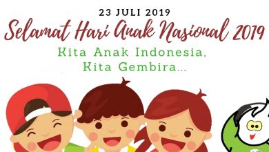 Selamat Hari Anak Nasional 2019