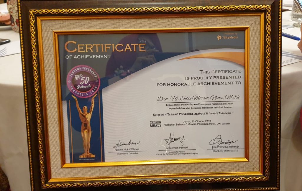 50 Top Srikandi Pembawa Perubahan Indonesia 2019