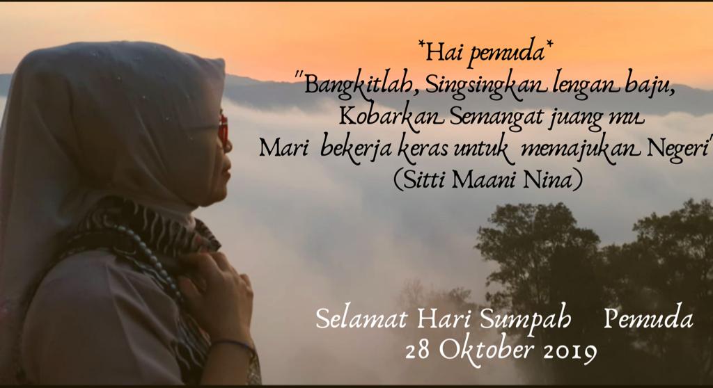 Selamat Hari Sumpah Pemuda 28 Oktober 2019