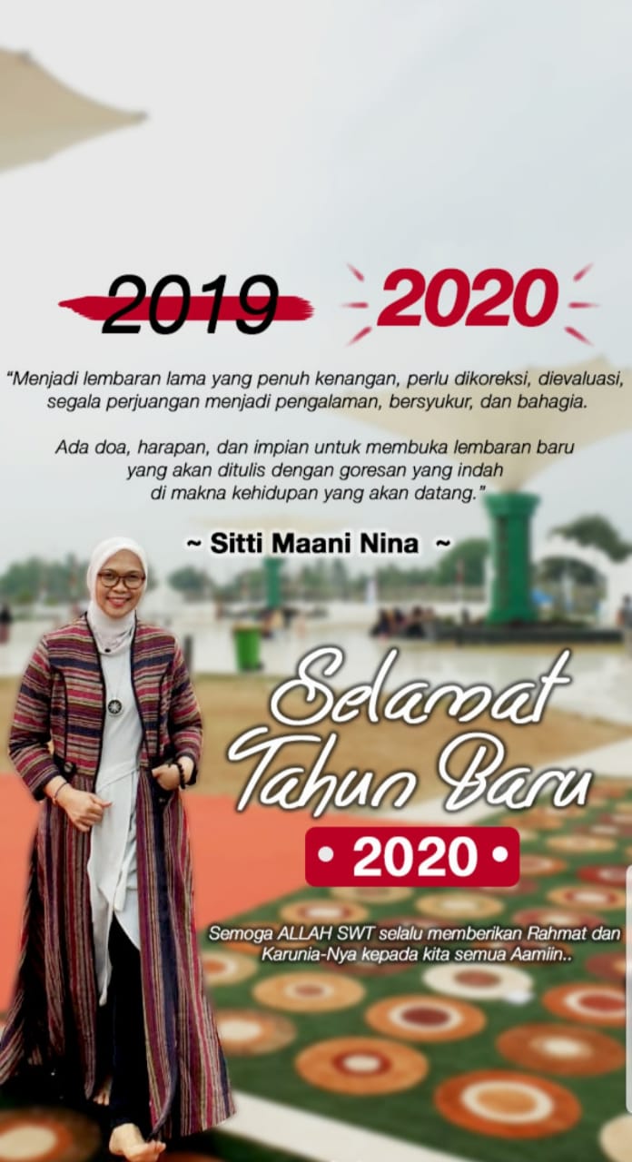 Selamat Tahun Baru 2020-sitti maani nina