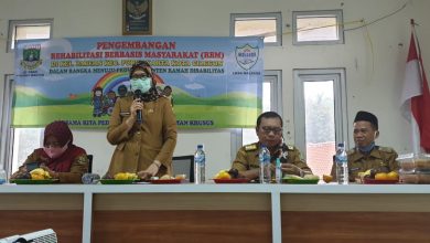 Pengembangan Rehabilitasi Berbasis Masyarakat