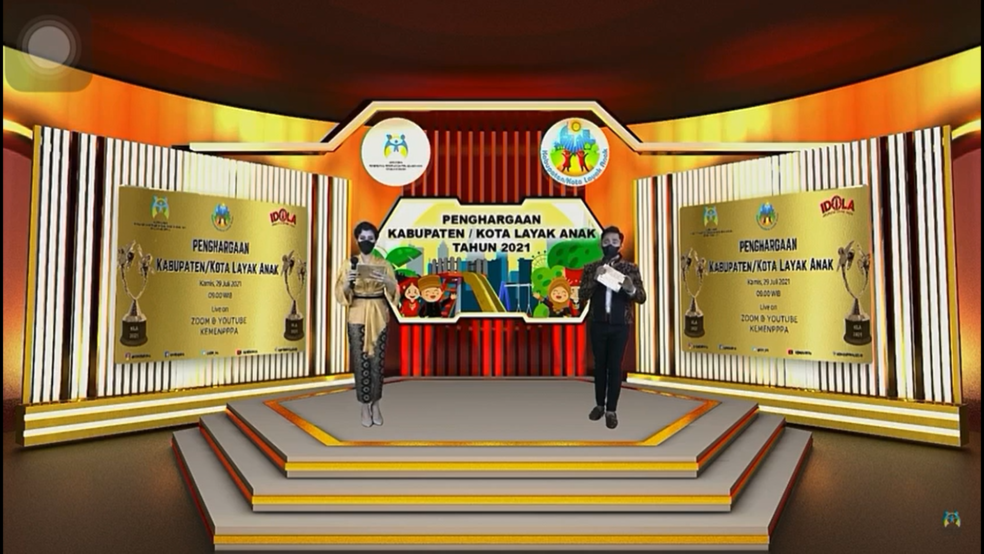 Banten Raih Juara 1 KLA Pelopor Provinsi Layak Anak