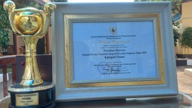 Pemprov Banten Raih Anugerah Parahita Ekapraya Kategori Utama 2020