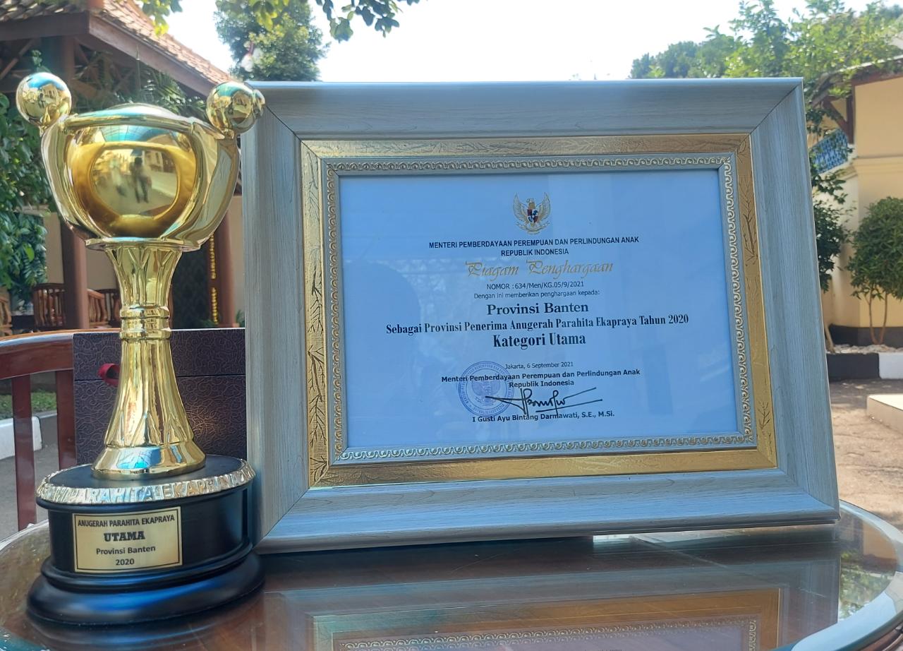 Pemprov Banten Raih Anugerah Parahita Ekapraya Kategori Utama 2020